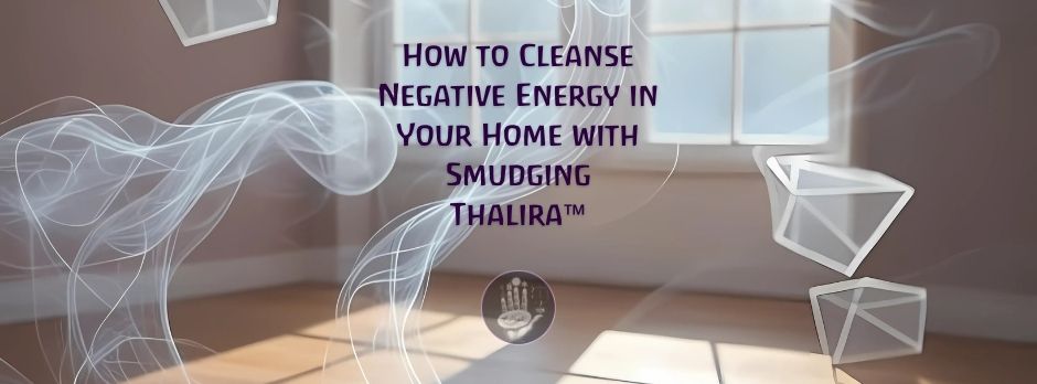 How to Cleanse Negative Energy in Your Home with Smudging| learn with thalira