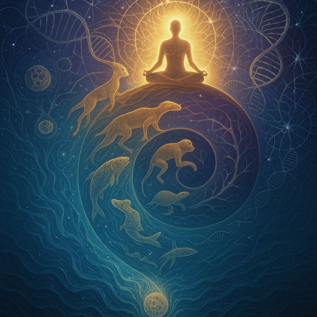 When Evolution Became Conscious of Itself - Darwin's philosophy of consciousness evolution blog cover