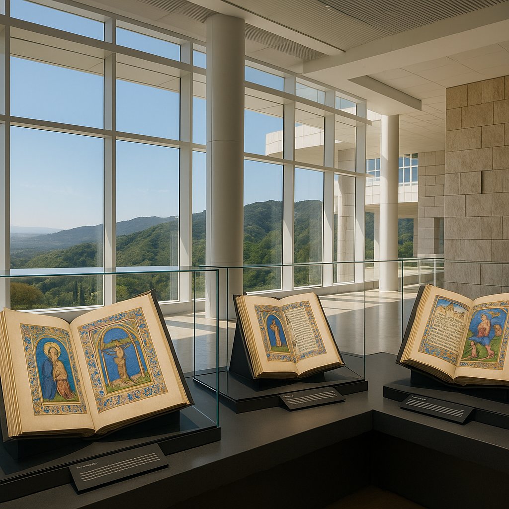 Getty Center's Medieval Collection: Los Angeles as West Coast Consciousness Research Hub discovery