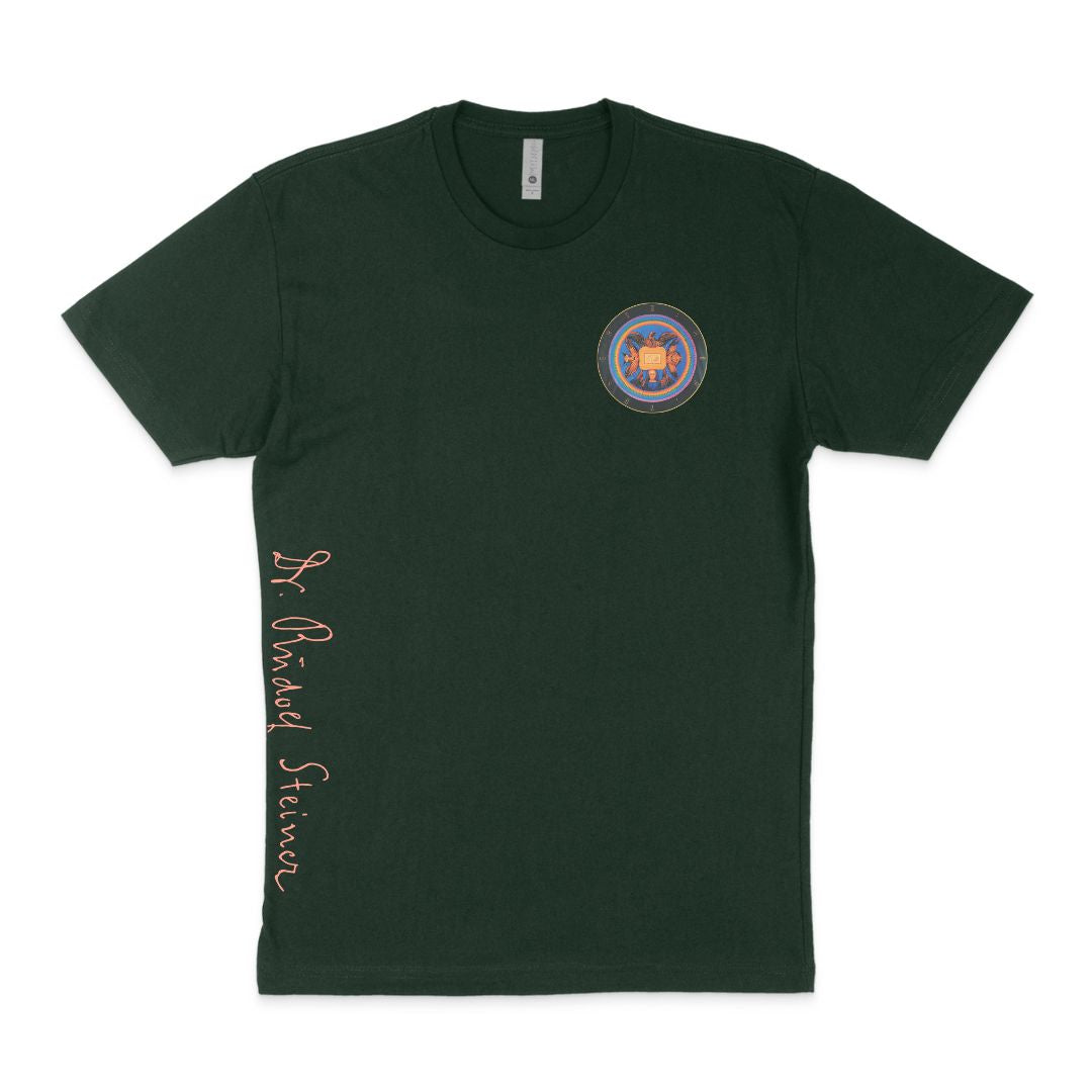 2nd apocalyptic seal rudolf steiner Forest Green shirt