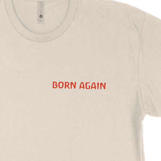 Born Again Cream Tshirt | Thalira