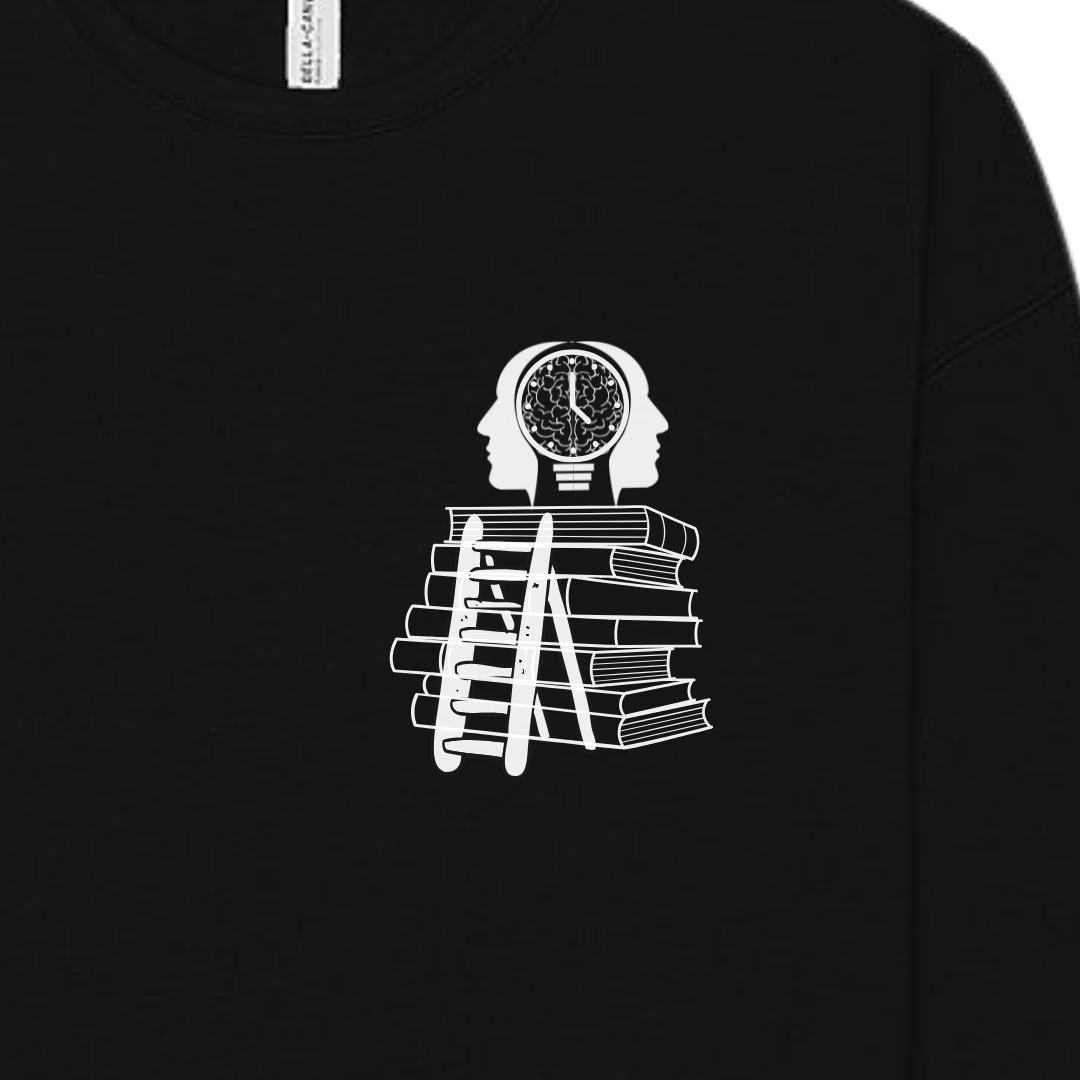 Finest Minds Descartes Sweatshirt Closeup | Thalira | Metaphysical Rationalism