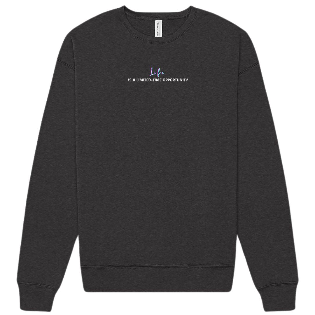 Life is Short Robert Gilbert Sweater Grey | Thalira