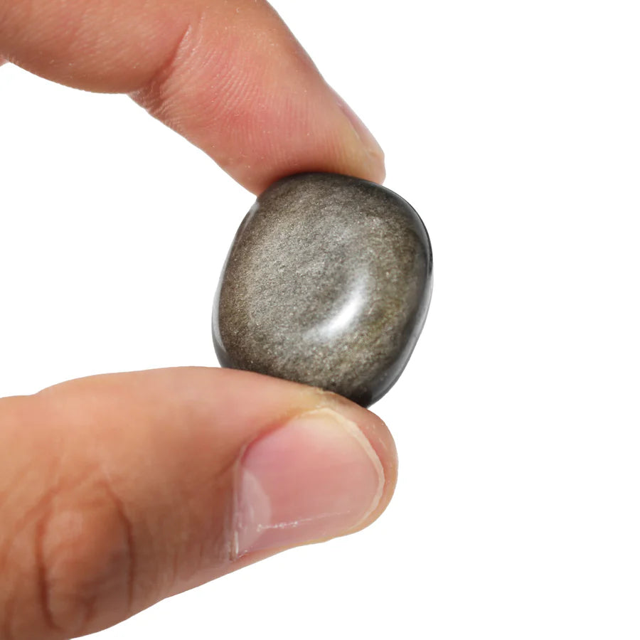 Reflective gold sheen obsidian crystals for psychic protection and inner strength