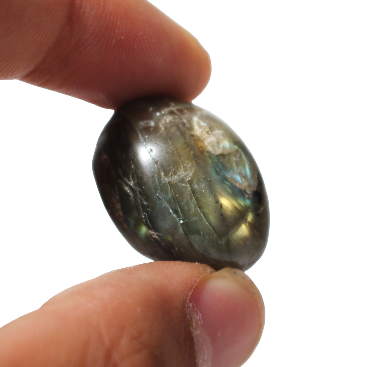 Labradorite mystical crystal blue gold