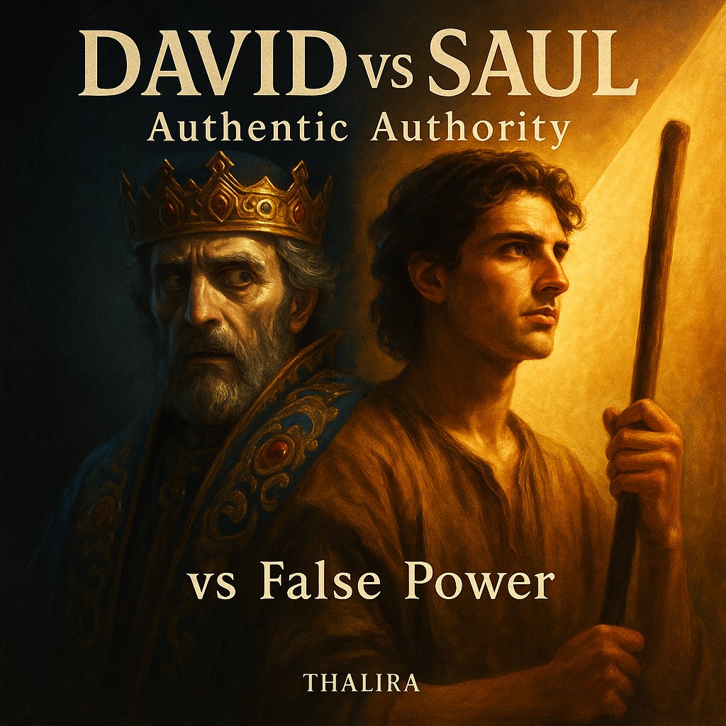 David versus Saul leadership authority biblical psychology -   legitimate spiritual leadership consciousness development