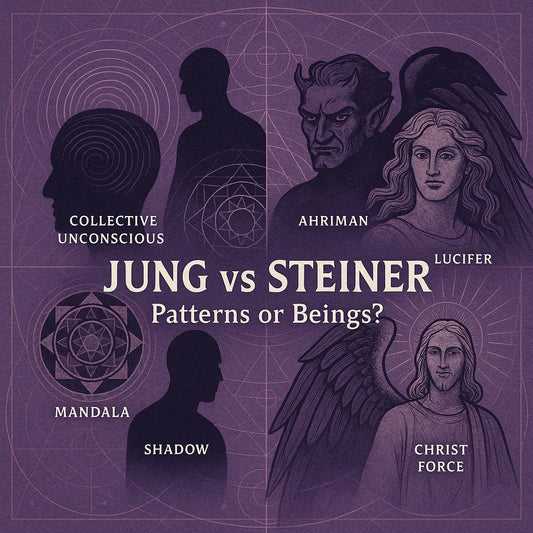 Jung versus Steiner archetypes comparison - psychological patterns or spiritual beings