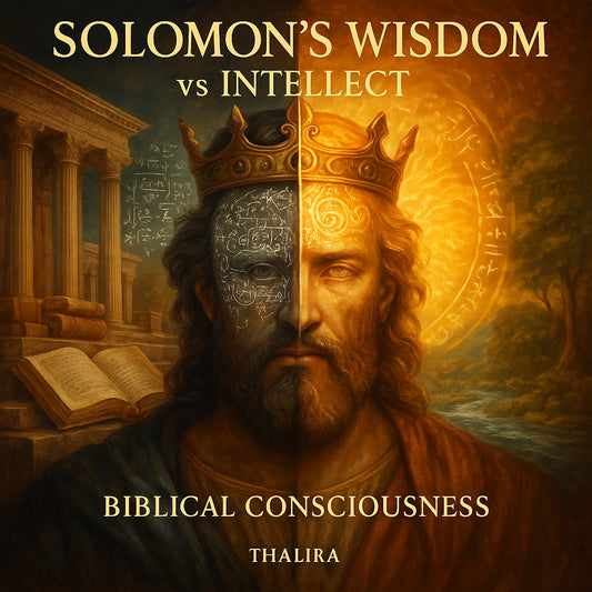 Solomon wisdom versus intellect biblical psychology -   spiritual intelligence consciousness development ancient wisdom