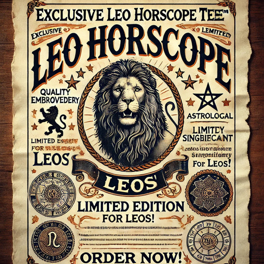 About Thalira Leo Horoscope Tee™ | Embroidered Leo Shirt