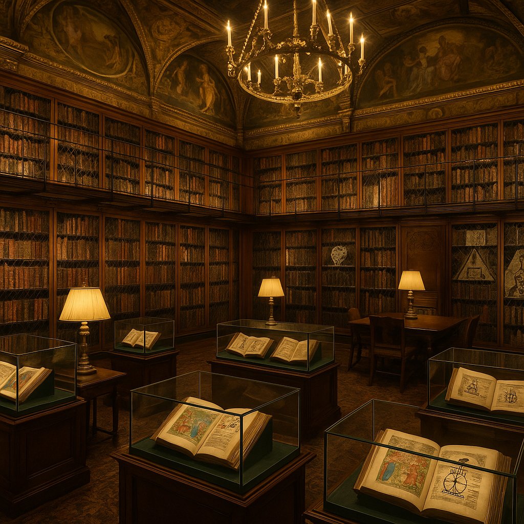 Medieval Library Study Morgan Library Medieval Manuscripts | NYC Alchemy Research