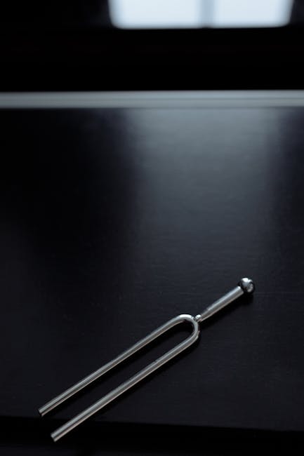 Crystal tuning fork and quartz for vibration healing