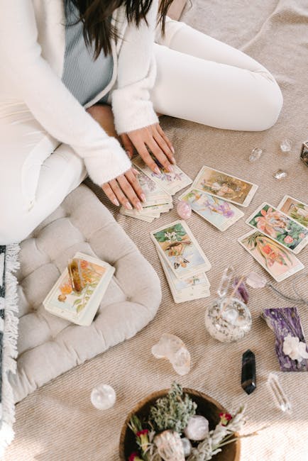 Powerful healing crystals collection