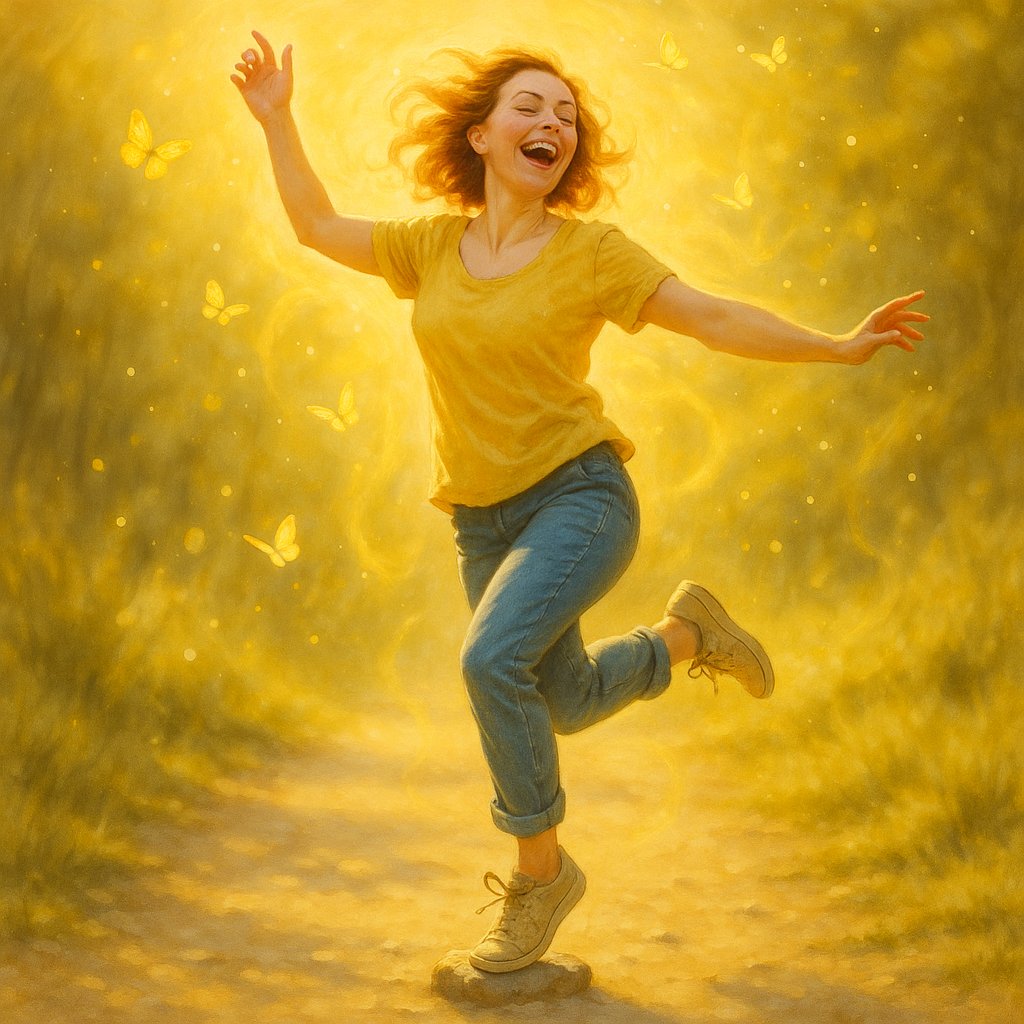 You Skip Over Stones Laughing. Here's Why Sanguine Joy Becomes Shallow Without Grounding.