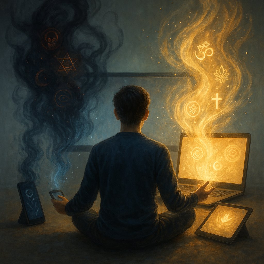 spiritual forces media consumption digital consciousness