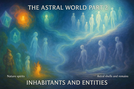 The subtle bodies and astral world showing etheric astral and causal body layers