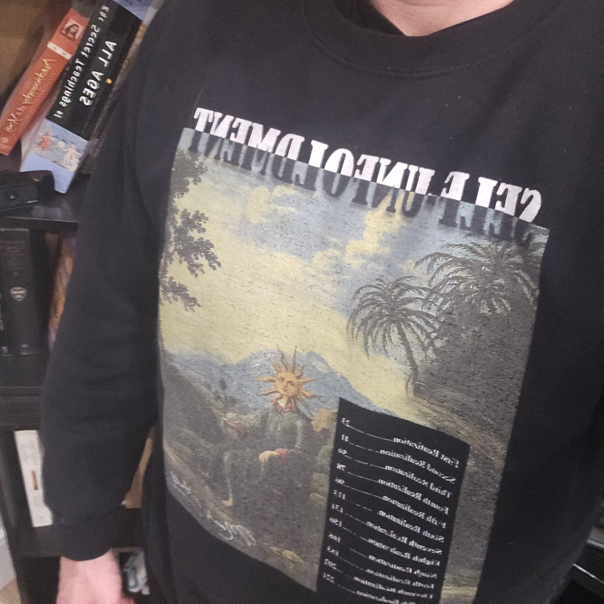 Self Unfoldment Sweatshirt Full Design - Manly P. Hall Inspired Spiritual Apparel