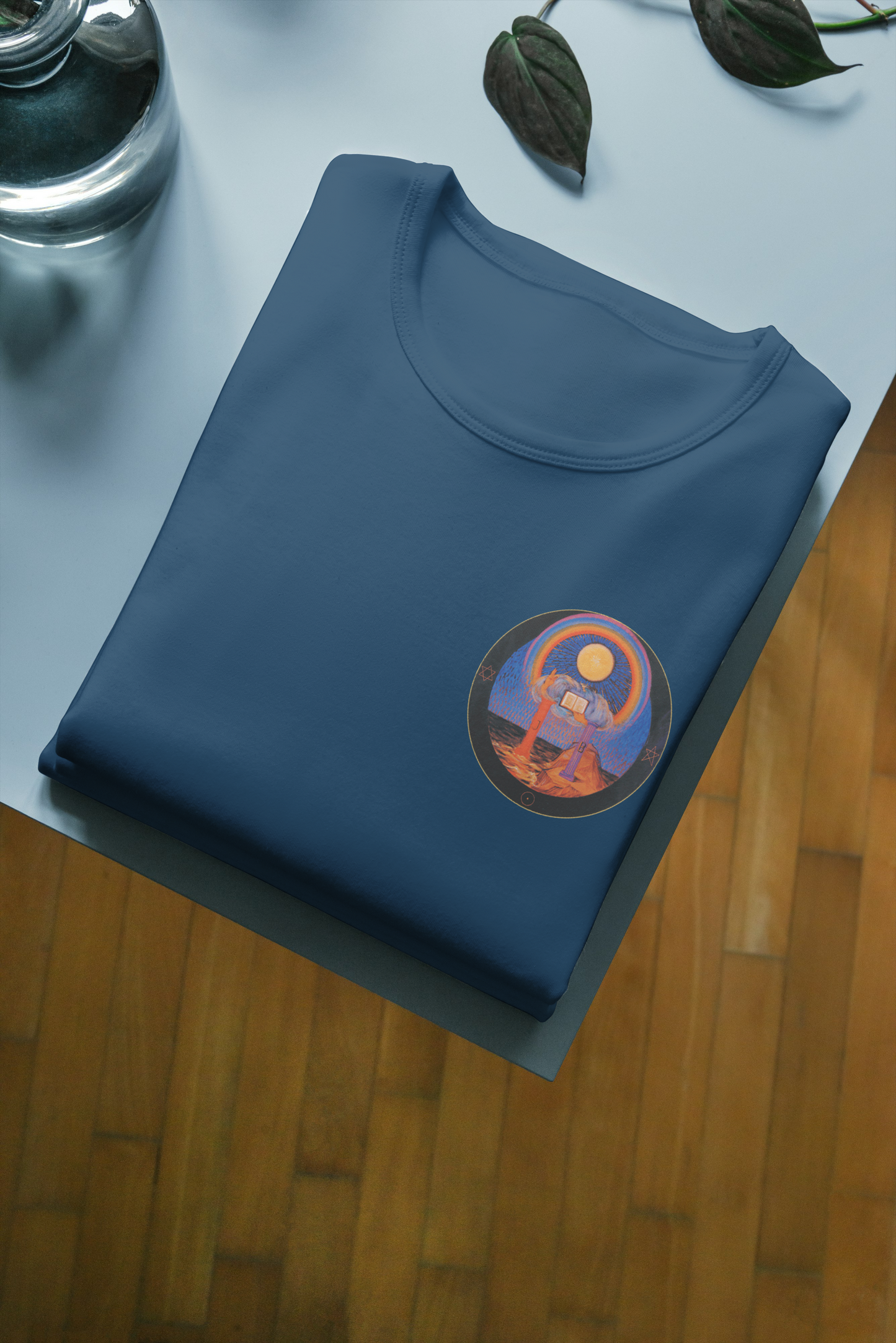 4th Apocalyptic Seal Blue Tshirt