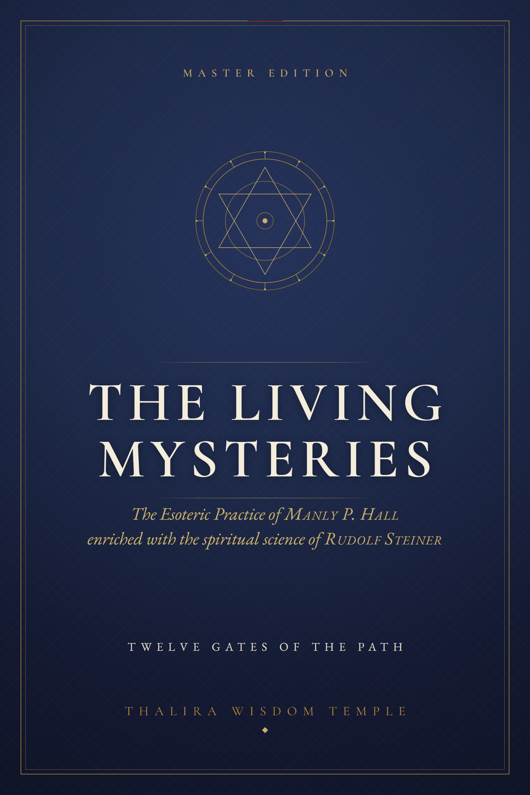 The Living Mysteries, Master Edition, book cover