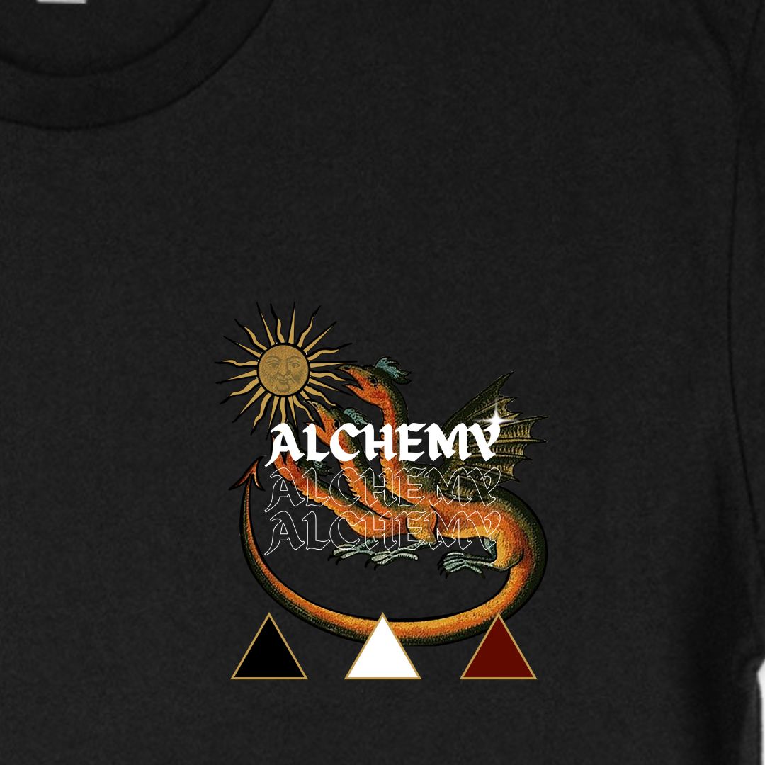 Alchemical Dragon Tshirt Closeup | Thalira