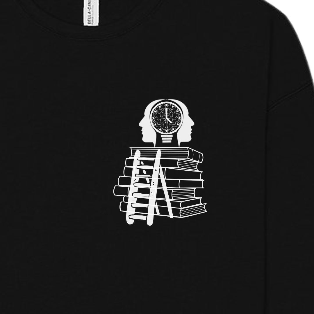 Finest Minds Descartes Sweatshirt Closeup | Thalira | Metaphysical Rationalism 