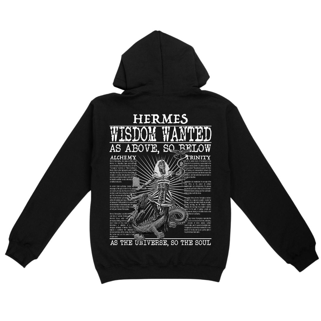 Hermes Trismegistus Black Sweatshirt