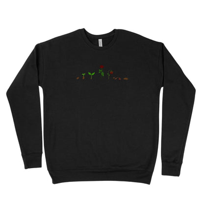 Plant Life Cycle Sweatshirt Front | Thalira