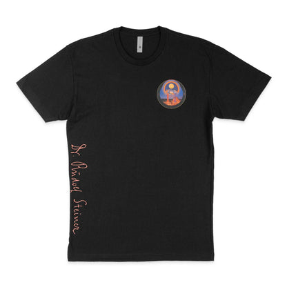 Rudolf Steiner fourth apocalypse seal black tshirt