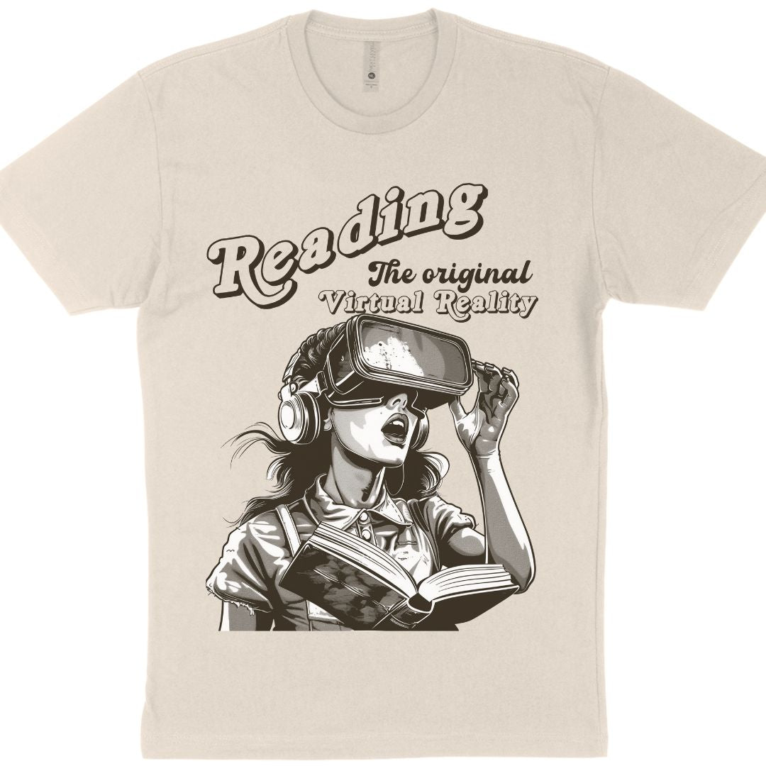 Virtual Reality Books Tshirt | Thalira