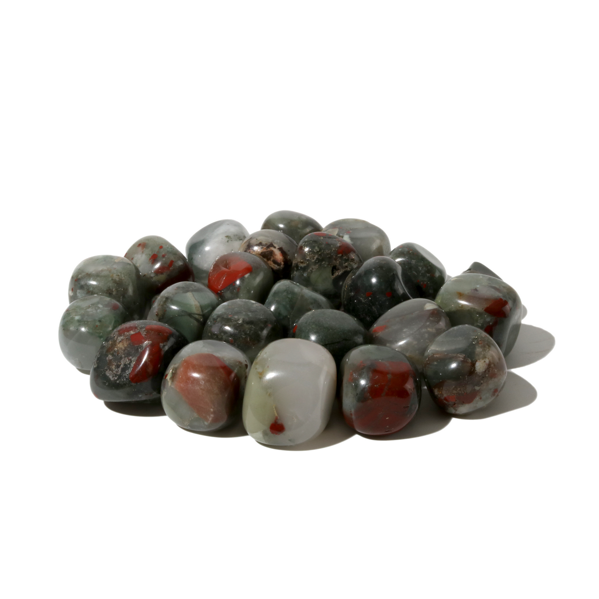 African Bloodstone tumbled healing crystal