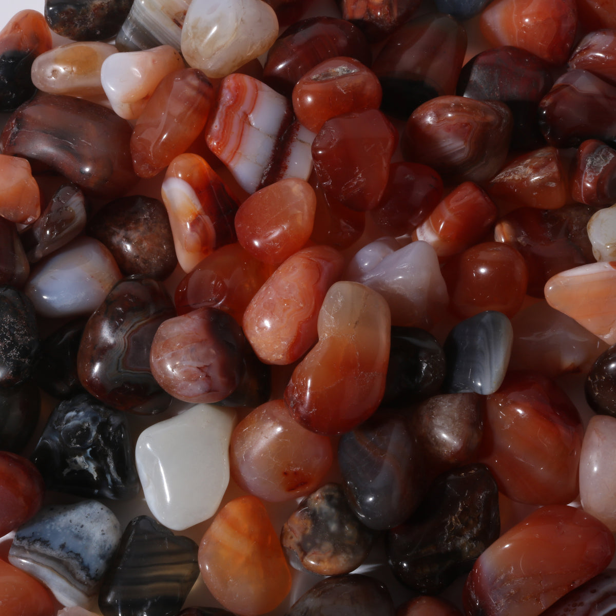 Carnelian orange sacral chakra stone