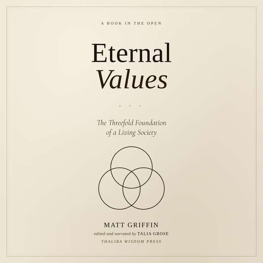 Eternal Values — The Threefold Foundation of a Living Society cover