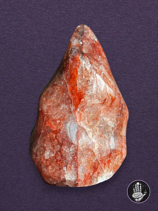 Fire Quartz Flame 2 1/2" - Premium Quality from Thalira