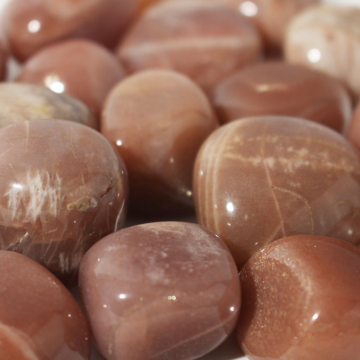 Golden Sunstone orange sparkle crystal