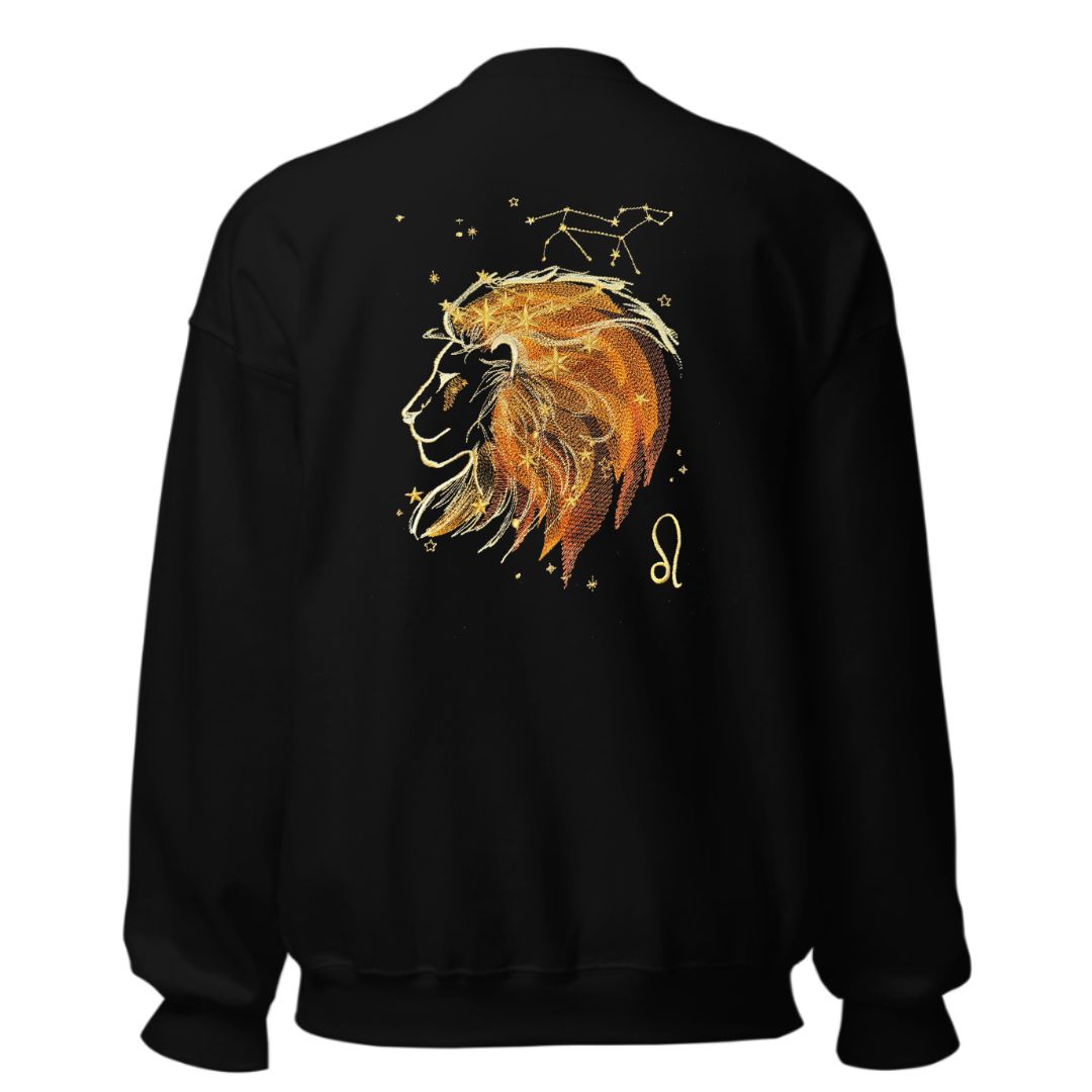 zodiac sweatshirt leo custom