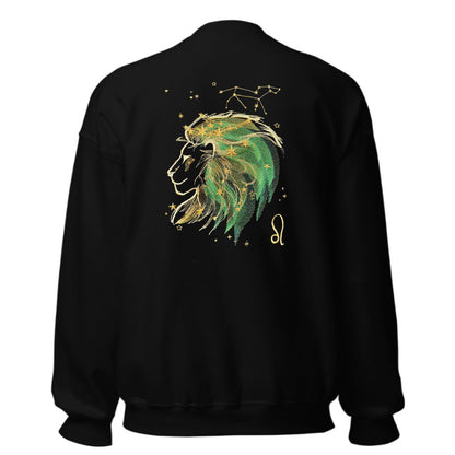 zodiac sweatshirt leo sage